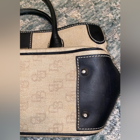Dooney & Bourke Vintage Canvas and Leather Bag - Picture 12 of 16